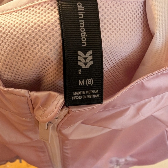 Metallic Pink Raincoat - Picture 3 of 3